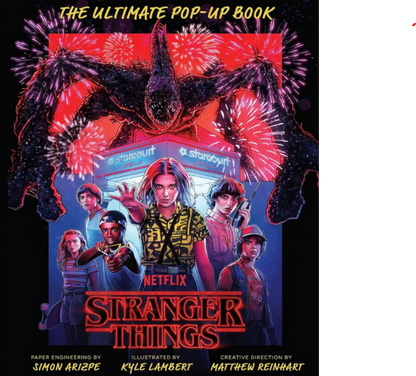 Stranger Things Edition Pop-Up Livre Collector